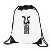 not your mom not your milk Drawstring Bags