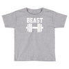 new beast dumbbell muscle Toddler T-shirt