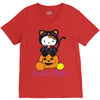 kitty halloween V-Neck Tee