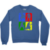 4 Super Hero Crewneck Sweatshirt