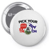 pick your poison Pin-back button
