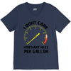 I Don't Care How Many Miles Per Gallon V-Neck Tee