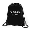 Vegan Vibes Drawstring Bags
