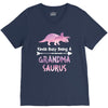 cool grandma saurus. V-Neck Tee