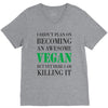 vegan V-Neck Tee