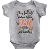 my favorite season is the fall of the patriarchy Baby Bodysuit