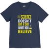 science doesn't give a sht V-Neck Tee