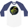 big guns black backing 3/4 Sleeve Shirt