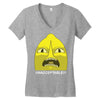 Unacceptable Women's V-Neck T-Shirt