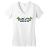 i Can't Live Without Love Vincent Van Gogh Women's V-Neck T-Shirt