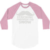 mustaching through snow 3/4 Sleeve Shirt
