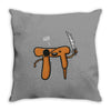 pi rated Throw Pillow