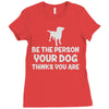 dog lovers Ladies Fitted T-Shirt