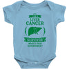 I am a Liver Cancer Survivor - What's Your Superpower? Baby Bodysuit
