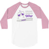 good wine good friends 3/4 Sleeve Shirt
