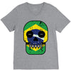 brazil till i die V-Neck Tee
