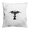 ink eagle Throw Pillow