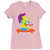 skate face Ladies Fitted T-Shirt