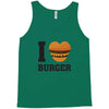 i love burger Tank Top