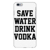 save water drink vodka iPhone 6 Plus/6S Plus Case
