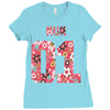 mum day 01 Ladies Fitted T-Shirt