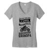There Aren't Many Things I Love More Than Motorcycles Women's V-Neck T-Shirt