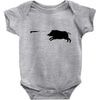 boar hunting Baby Bodysuit