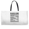 black king nutrition facts Weekender Totes
