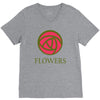 flowers V-Neck Tee
