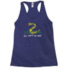 no step on snek 1 Racerback Tank
