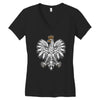 polish eagle Women's V-Neck T-Shirt