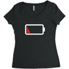 Dead Battery Women's Triblend Scoop T-shirt