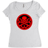 red art Women's Triblend Scoop T-shirt