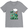 bombasaur V-Neck Tee