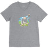 playing god V-Neck Tee