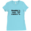 daddy little cuttie Ladies Fitted T-Shirt