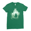 the adventure begins Ladies Fitted T-Shirt