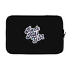 rock n roll girl Laptop sleeve