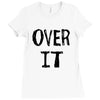 over it slim fit Ladies Fitted T-Shirt