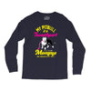 my pitbull is a sweetheart Long Sleeve Shirts