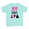 Women's March Hear Our Voice Youth Tee