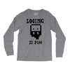 losing is fun! Long Sleeve Shirts