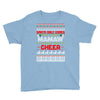 santa only comes once a year mamaw is always here to cheer Youth Tee