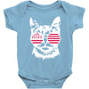 cat usa Baby Onesie