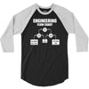 engineering flow chart 3/4 Sleeve Shirt