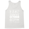 Born In October Tank Top