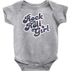 rock n roll girl Baby Bodysuit