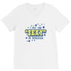i put the sexy in dyslexia V-Neck Tee