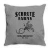 Schrute Farms Throw Pillow