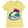 chillax Ladies Fitted T-Shirt